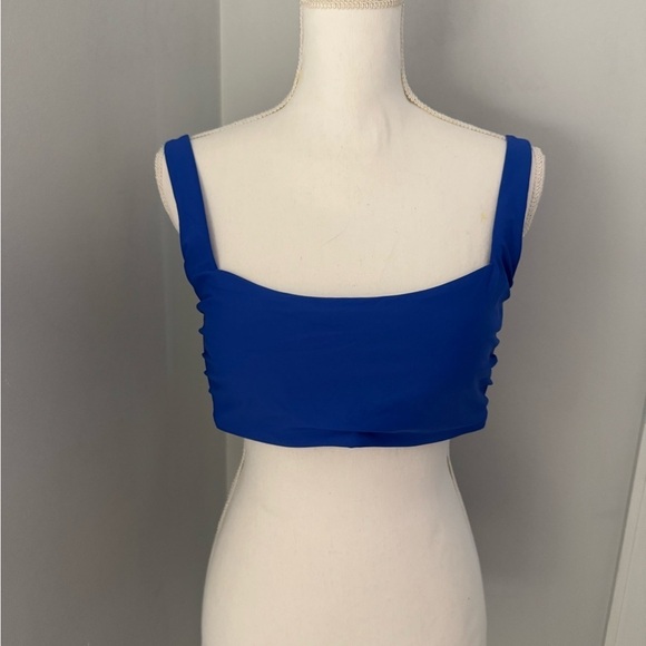 Athleta bra top square neck with underwire bikini top size 40 B/C - Picture 3 of 10